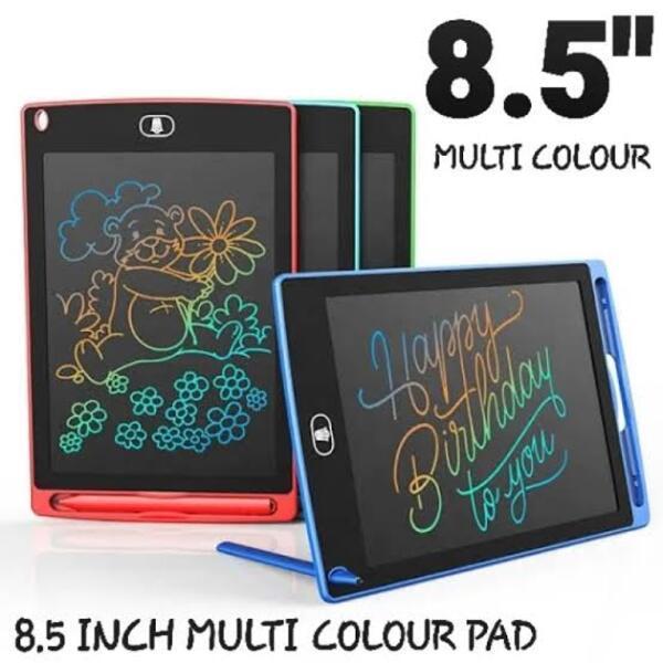 8.5 Inch LCD Writing Tablet – Multicolor Drawing & Writing Pad for Kids and Adults