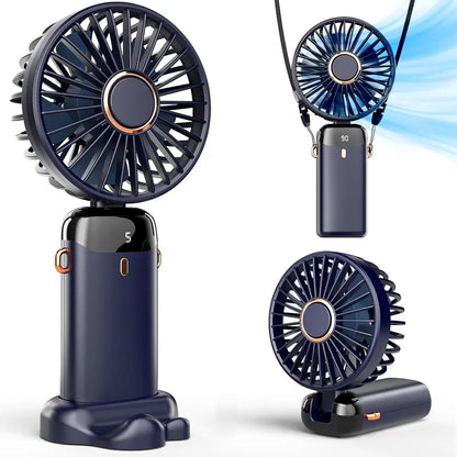 Portable Rechargeable Neck Fan