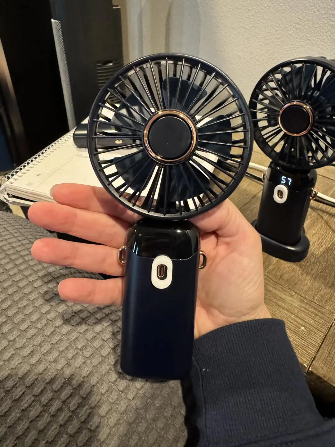 Portable Rechargeable Neck Fan