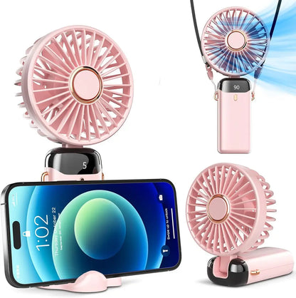 Portable Rechargeable Neck Fan